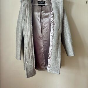 J.Crew Gray Wool Coat